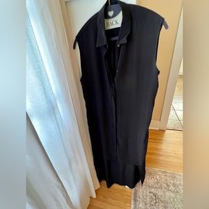 BACK black shirt dress size S